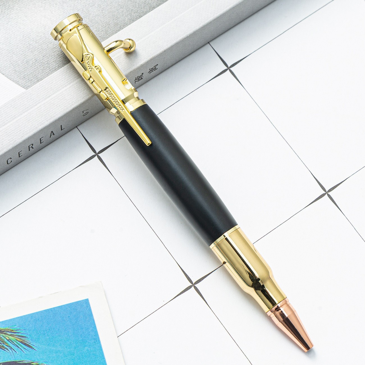 🔥Buy More Get More Free🎁Handmade Bolt-Action Wooden Pen