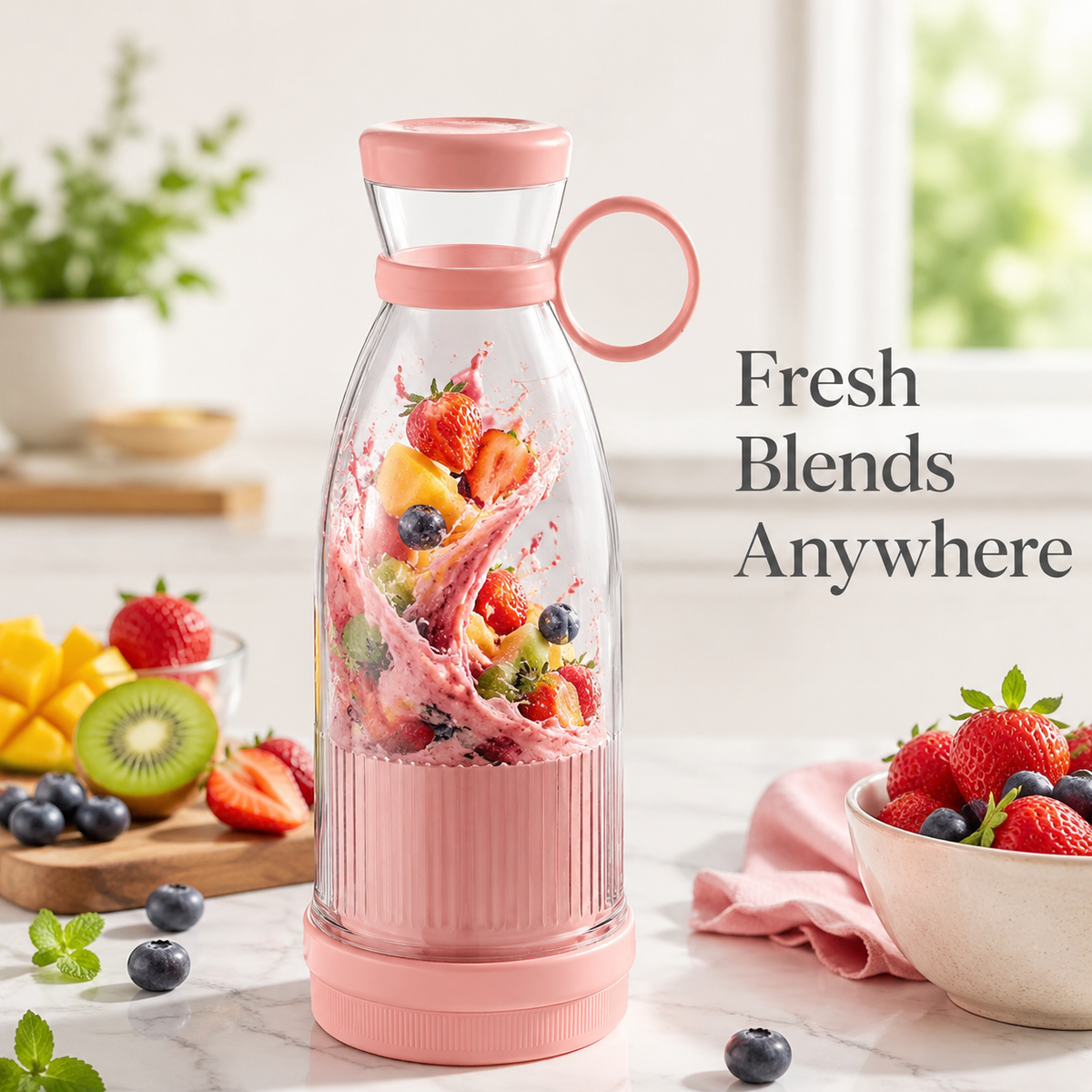 Portable Rechargeable Juicer Cup