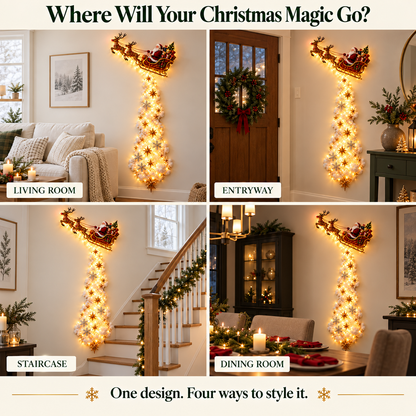 ✨Christmas Magic Trail Wall Light - A Little Christmas Magic, Right on Your Wall✨