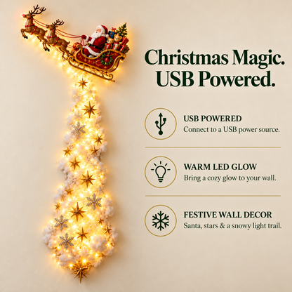 ✨Christmas Magic Trail Wall Light - A Little Christmas Magic, Right on Your Wall✨