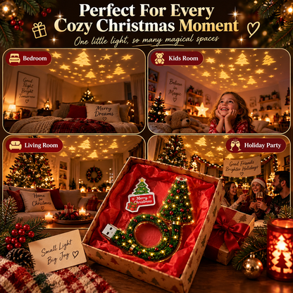🎄 Christmas And 🎃 Halloween Magic Projection Lamp – Turn Any Room Into a Holiday Wonderland ✨