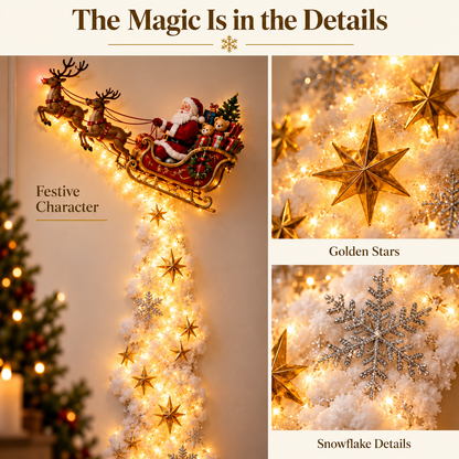 ✨Christmas Magic Trail Wall Light - A Little Christmas Magic, Right on Your Wall✨