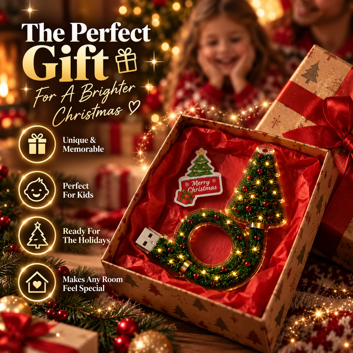 🎄 Christmas And 🎃 Halloween Magic Projection Lamp – Turn Any Room Into a Holiday Wonderland ✨
